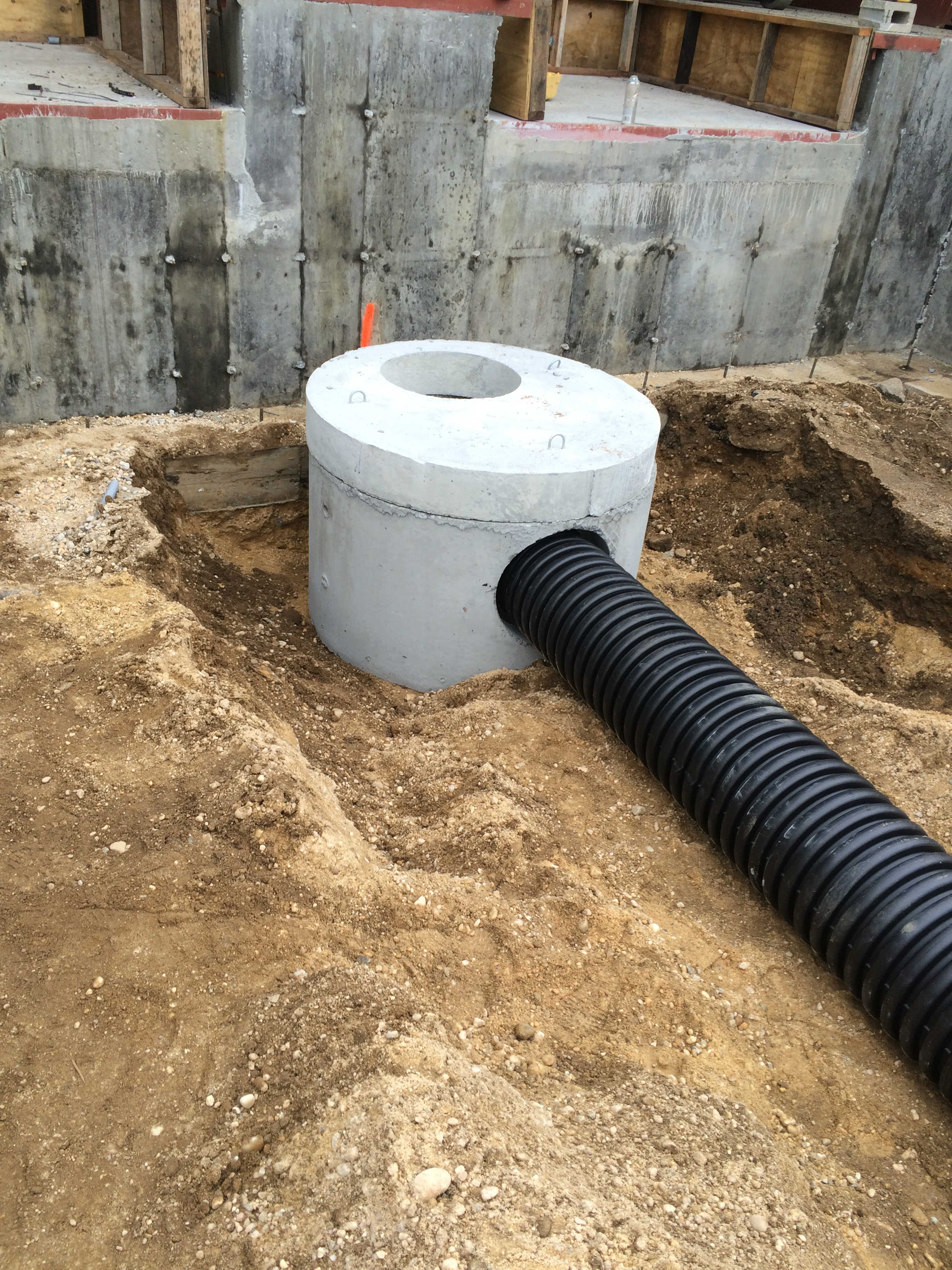 Construction site work